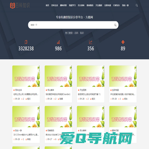 专业有趣的知识分享平台-久酷网