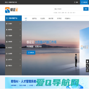 极证云-API数据接口集市,聚合接口服务平台